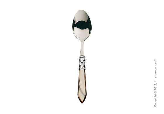 Набор столовых приборов Bugatti Aladdin коллекция Chromed Metal Ring на 6 персон, 24 предмета, Onyx