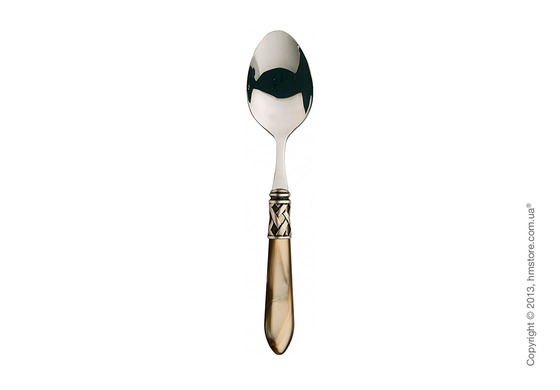 Набор столовых приборов Bugatti Aladdin коллекция Old-Silverplated Ring на 6 персон, 24 предмета, Onyx