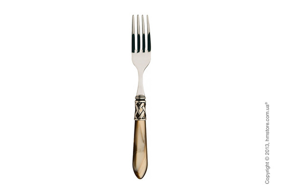 Набор столовых приборов Bugatti Aladdin коллекция Old-Silverplated Ring на 6 персон, 24 предмета, Onyx