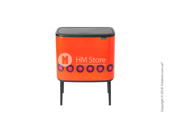 Ведро для сортировки мусора двухсекционное Brabantia Bo Touch Bin 11/23 л, Patrice