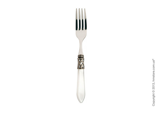 Набор столовых приборов Bugatti Aladdin коллекция Old-Silverplated Ring на 6 персон, 24 предмета, Transparent