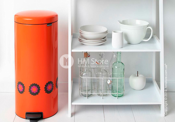 Ведро для мусора Brabantia Pedal Bin NewIcon 30 л, Patrice