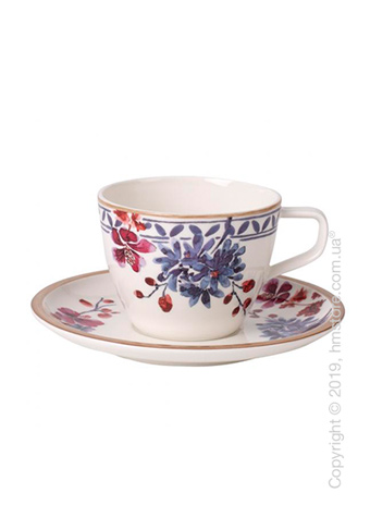 Чашка с блюдцем Villeroy & Boch коллекция Artesano Provenсal Lavendel, 250 мл