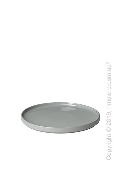 Тарелка столовая мелкая Blomus коллекция Mio 27 см, Mirage grey