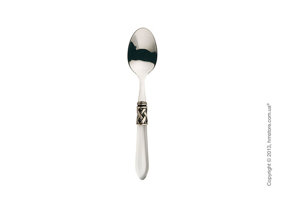 Набор столовых приборов Bugatti Aladdin коллекция Old-Silverplated Ring на 6 персон, 24 предмета, White