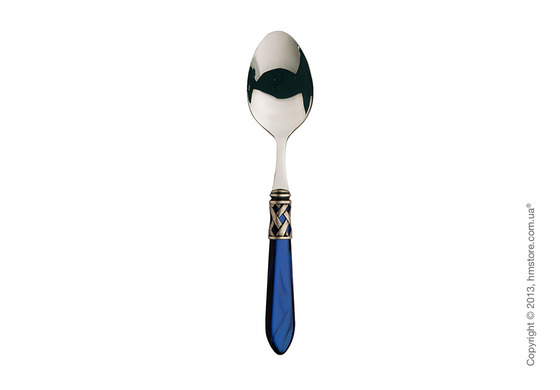 Набор столовых приборов Bugatti Aladdin коллекция Old-Silverplated Ring на 6 персон, 24 предмета, Blue