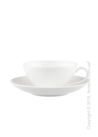 Чашка с блюдцем для чая Villeroy & Boch коллекция Anmut, 200 мл