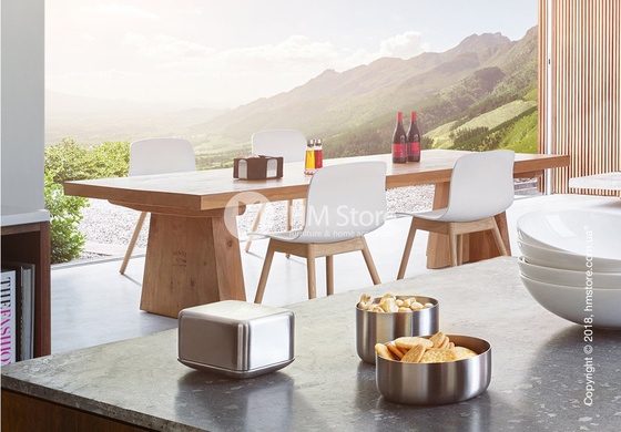 Тарелка для закусок Blomus коллекция Basic 10 см, Matt stainless steel