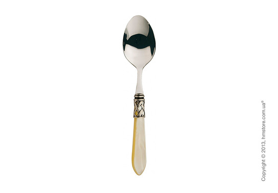 Набор столовых приборов Bugatti Aladdin коллекция Old-Silverplated Ring на 6 персон, 24 предмета, Ivory