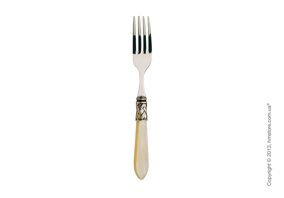 Набор столовых приборов Bugatti Aladdin коллекция Old-Silverplated Ring на 6 персон, 24 предмета, Ivory