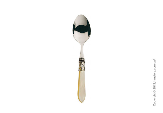 Набор столовых приборов Bugatti Aladdin коллекция Old-Silverplated Ring на 6 персон, 24 предмета, Ivory