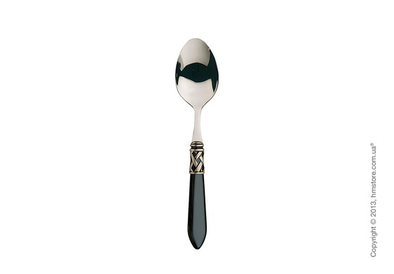 Набор столовых приборов Bugatti Aladdin коллекция Old-Silverplated Ring на 6 персон, 24 предмета, Black