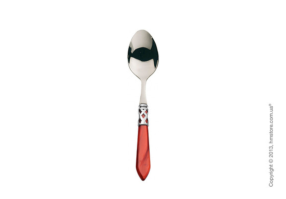 Набор столовых приборов Bugatti Aladdin коллекция Chromed Metal Ring на 6 персон, 24 предмета, Burgundy