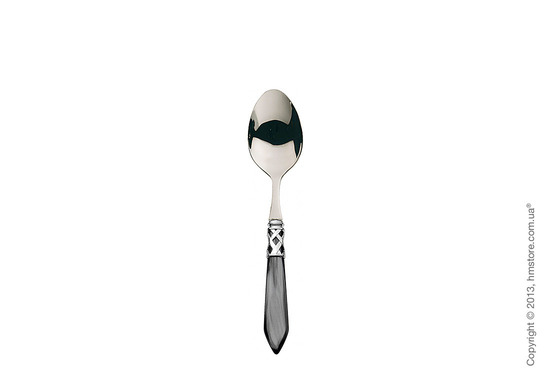 Набор столовых приборов Bugatti Aladdin коллекция Chromed Metal Ring на 6 персон, 24 предмета, Black