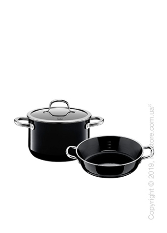 Набор посуды Silit коллекция Passion, 2 предмета, Black