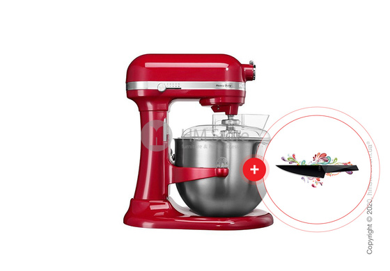 Профессиональный планетарный миксер KitchenAid  Heavy Duty 6,9 л, Empire Red
