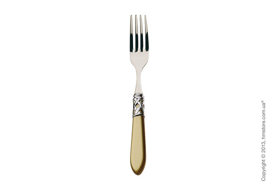 Набор столовых приборов Bugatti Aladdin коллекция Chromed Metal Ring на 6 персон, 24 предмета, Silky green