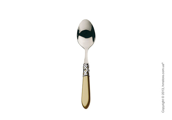 Набор столовых приборов Bugatti Aladdin коллекция Chromed Metal Ring на 6 персон, 24 предмета, Silky green