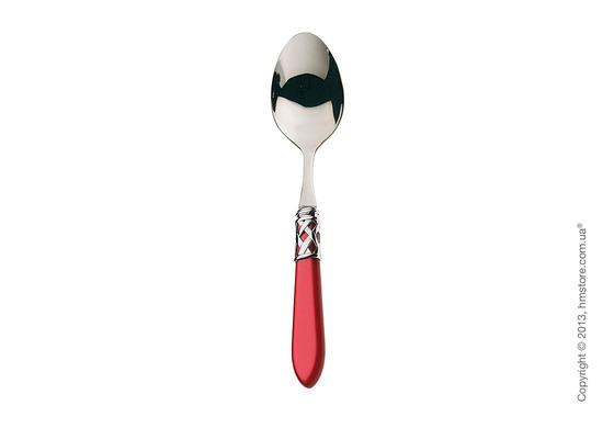 Набор столовых приборов Bugatti Aladdin коллекция Chromed Metal Ring на 6 персон, 24 предмета, Silky burgundy