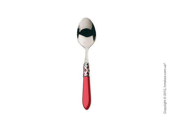 Набор столовых приборов Bugatti Aladdin коллекция Chromed Metal Ring на 6 персон, 24 предмета, Silky burgundy