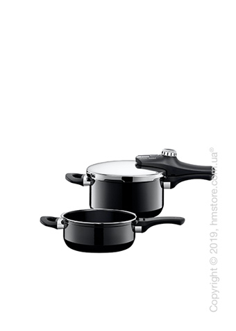 Набор посуды WMF коллекция Sicomatic econtrol Duo 4,5/3 л, 2 предмета, Black