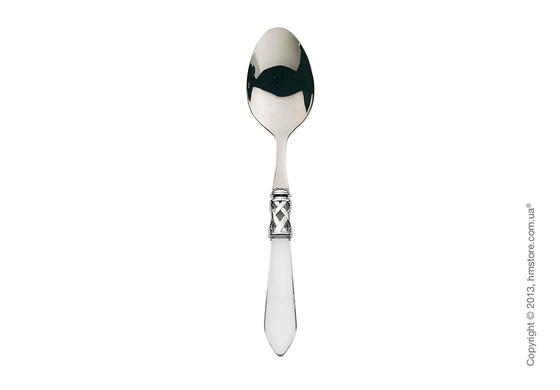 Набор столовых приборов Bugatti Aladdin коллекция Chromed Metal Ring на 6 персон, 24 предмета, Transparent