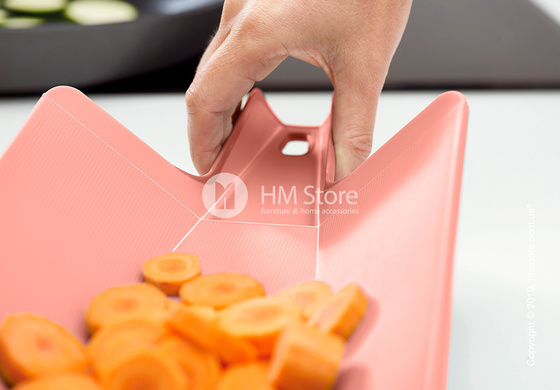 Разделочная доска Joseph Joseph Chop2Pot Plus Large, Soft Pink