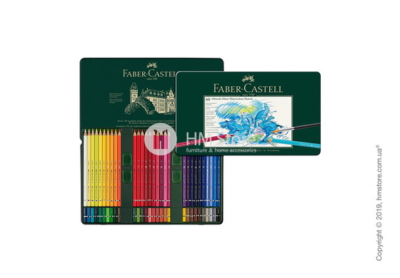 Набор акварельных карандашей Faber-Castell, коллекция Albrecht Durer, 60 предметов Набор акварельных карандашей Faber-Castell, коллекция Albrecht Durer, 60 предметов