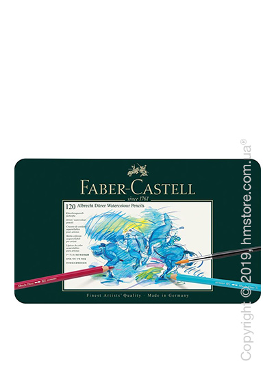 Набор акварельных карандашей Faber-Castell, коллекция Albrecht Durer, 120 предметов