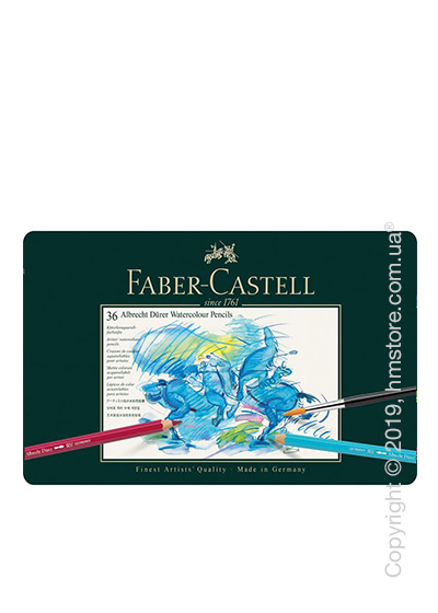 Набор акварельных карандашей Faber-Castell, коллекция Albrecht Durer, 36 предметов