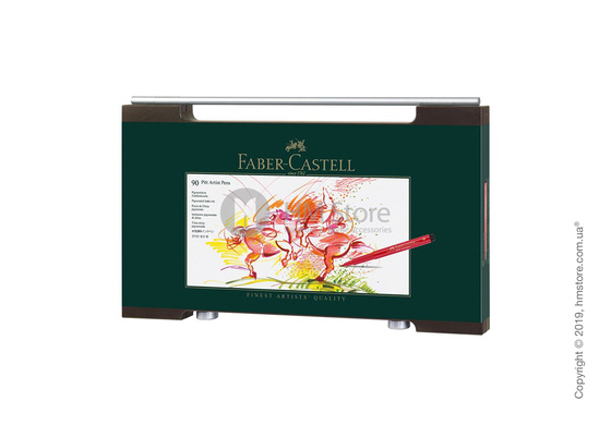 Набор ручек капиллярных Faber-Castell, коллекция Pitt Artist Pen, 90 цветов
