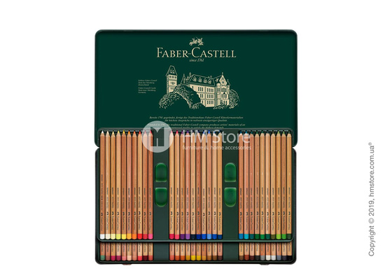 Набор пастельных карандашей Faber-Castell, коллекция Pitt, 60 цветов