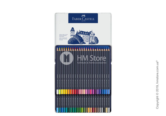 Набор цветных карандашей Faber-Castell, коллекция Goldfaber, 48 предметов