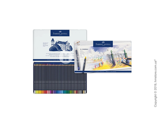 Набор цветных карандашей Faber-Castell, коллекция Goldfaber, 36 предметов