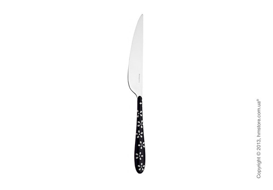 Набор столовых приборов Bugatti Daisy на 6 персон, 24 предмета, Black