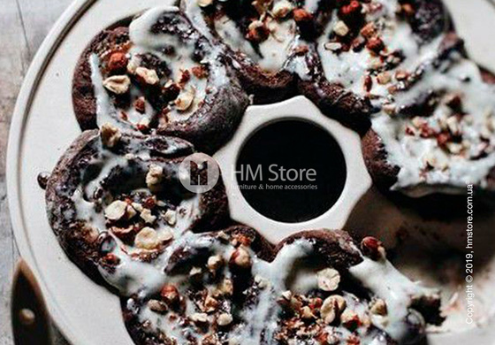 Форма для приготовления хлеба «Цветок» Emile Henry Specialized Cooking, Charcoal