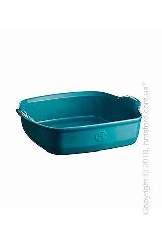 Форма для выпечки прямоугольная 28 х 24 см Emile Henry Ovenware, Blue Calanque