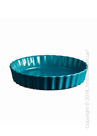 Форма для выпечки круглая 24 x 24 см Emile Henry Ovenware, Blue Calanque