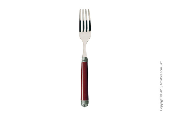 Набор столовых приборов Bugatti Dorico на 6 персон, 24 предмета, Burgundy