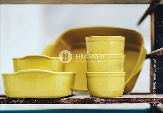Форма для выпечки прямоугольная 28 х 24 см Emile Henry Ovenware, Yellow Provence
