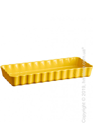 Форма для выпечки прямоугольная Emile Henry Ovenware 15 х 36 см, Yellow Provence