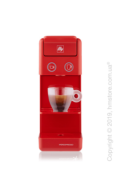 Кофемашина illy Y3.2 Espresso & Kaffee, Red