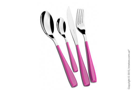 Набор столовых приборов Bugatti Essenza на 6 персон, 24 предмета, Iris