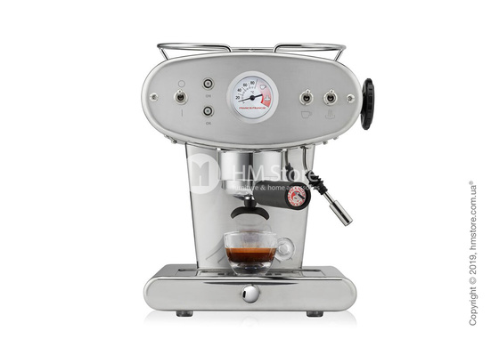 Кофемашина illy X1 Ground Edelstahl Kaffeemaschine, Stainless Steel