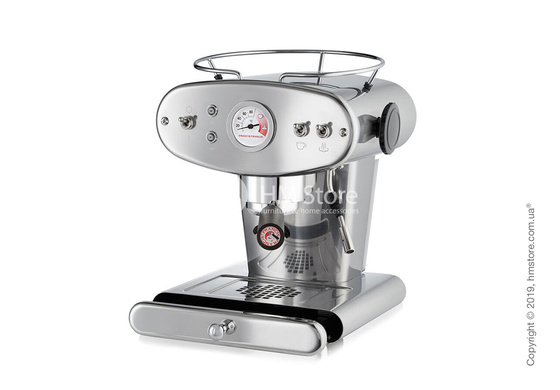 Кофемашина illy X1 Ground Edelstahl Kaffeemaschine, Stainless Steel