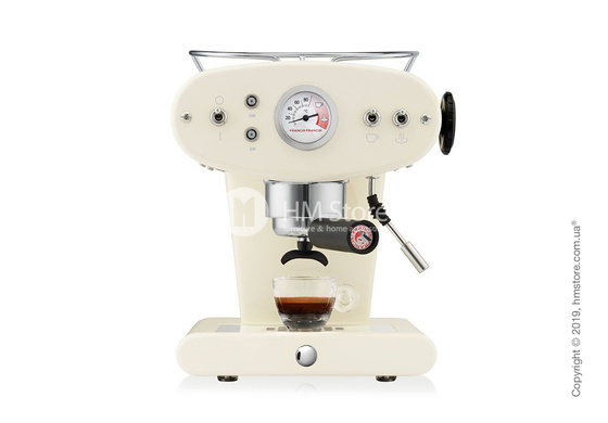 Кофемашина illy X1 Ground Edelstahl Kaffeemaschine, Biege