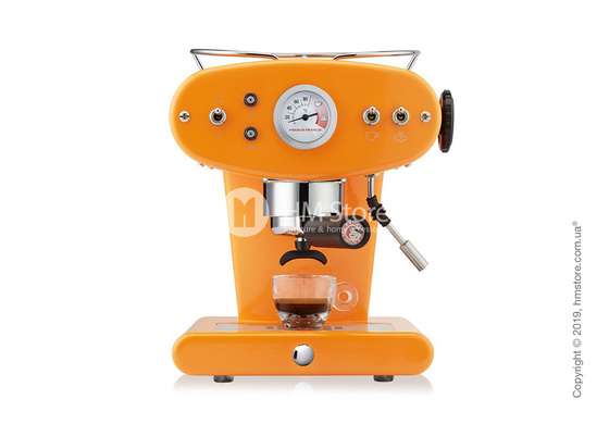 Кофемашина illy X1 Ground Edelstahl Kaffeemaschine, Orange