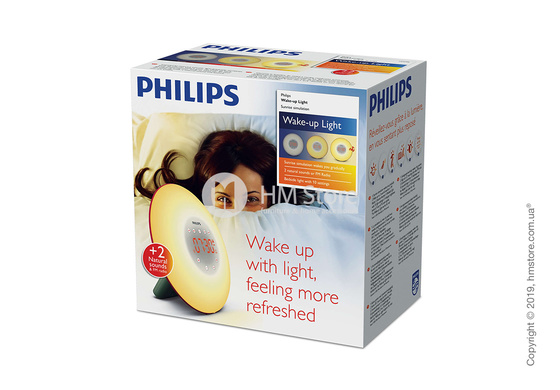 Световой будильник Philips Wake-up Light HF3506/30, Red