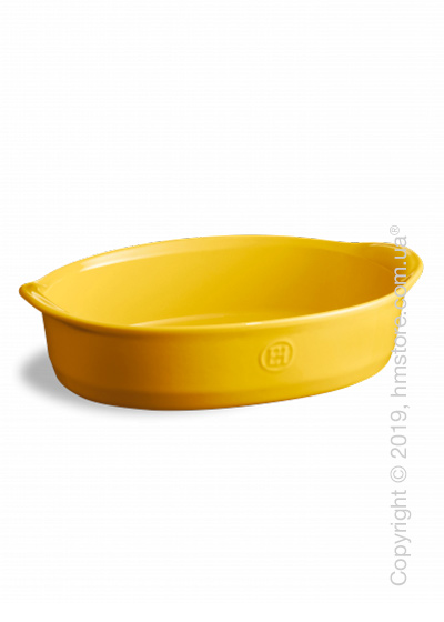 Форма для выпечки овальная 35 х 22,5 см Emile Henry Ovenware, Yellow Provence