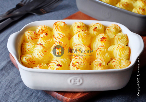 Форма для выпечки прямоугольная 22 х 14 см Emile Henry Ovenware, Yellow Provence